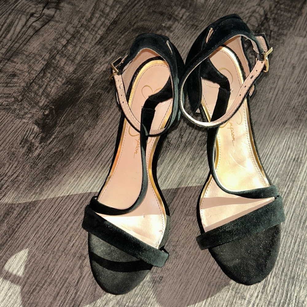 Jessica Simpson Suede Heels Sz 6.5